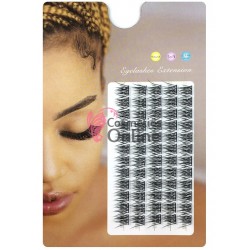 Gene false  smocuri tip banda Dramatic Lashes Extension Soft 3D   C/0,07/12mm Cod 22212